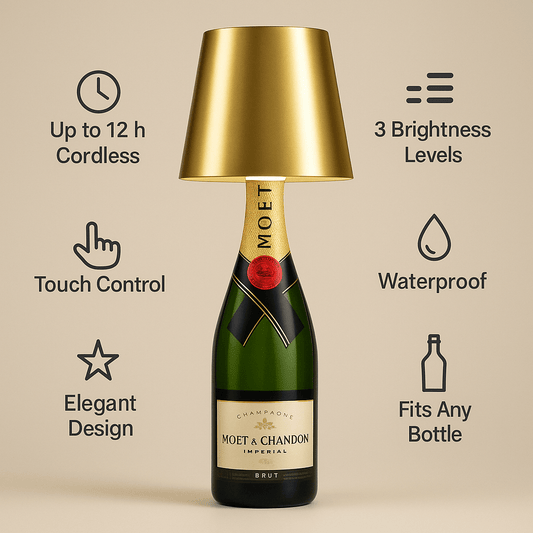 Cordless Bottle Lamp - Luminoya