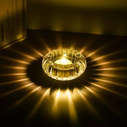 GlowRipple™ Candle Holder - Luminoya