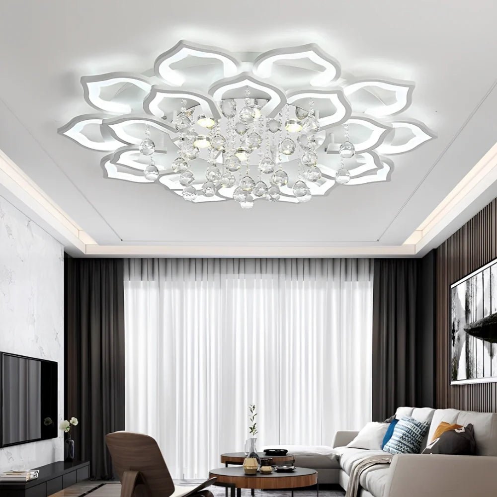 Lotus™ Crystal Chandelier - Luminoya