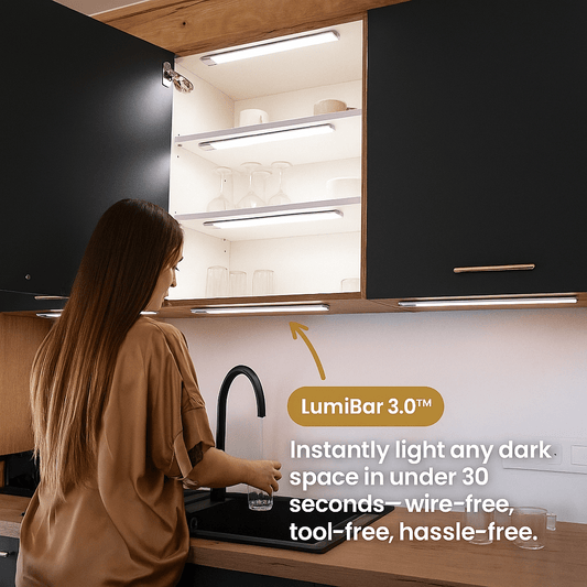 LumiBar 3.0™ | Wireless LED Strip with Motion Sensor - Luminoya