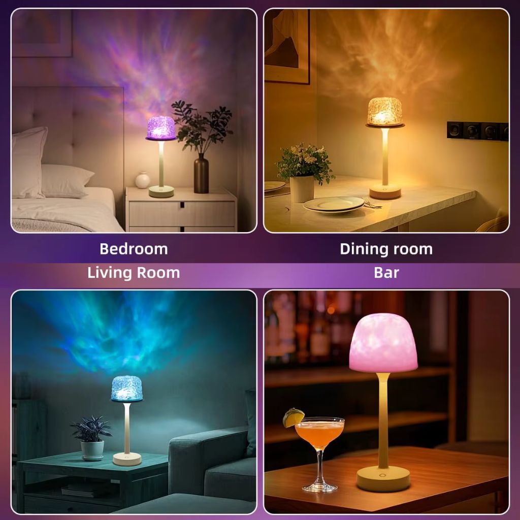Ocean Wave Cordless Projector Light - Luminoya