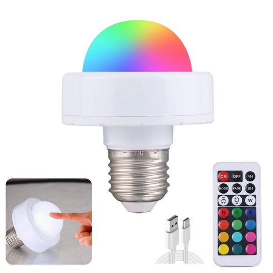 Rechargeable Remote - Controlled Bulb - Luminoya