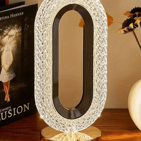 Regal Crystal Table Lamp - Luminoya