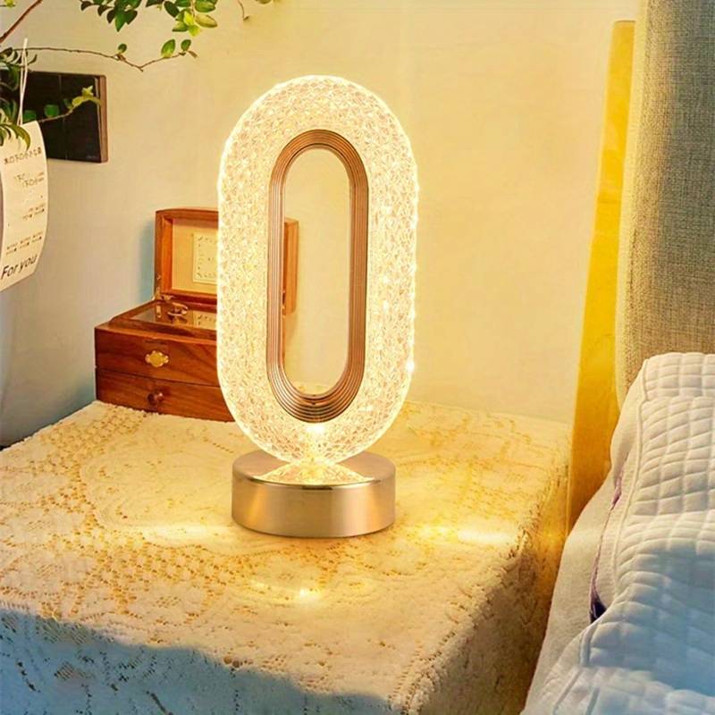 Regal Crystal Table Lamp - Luminoya