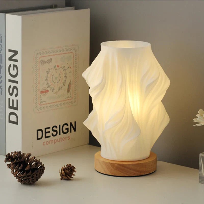 Serene Wavecrest Lamp - Luminoya