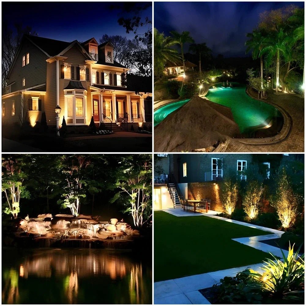 Solar Powered Garden Spotlight - Luminoya