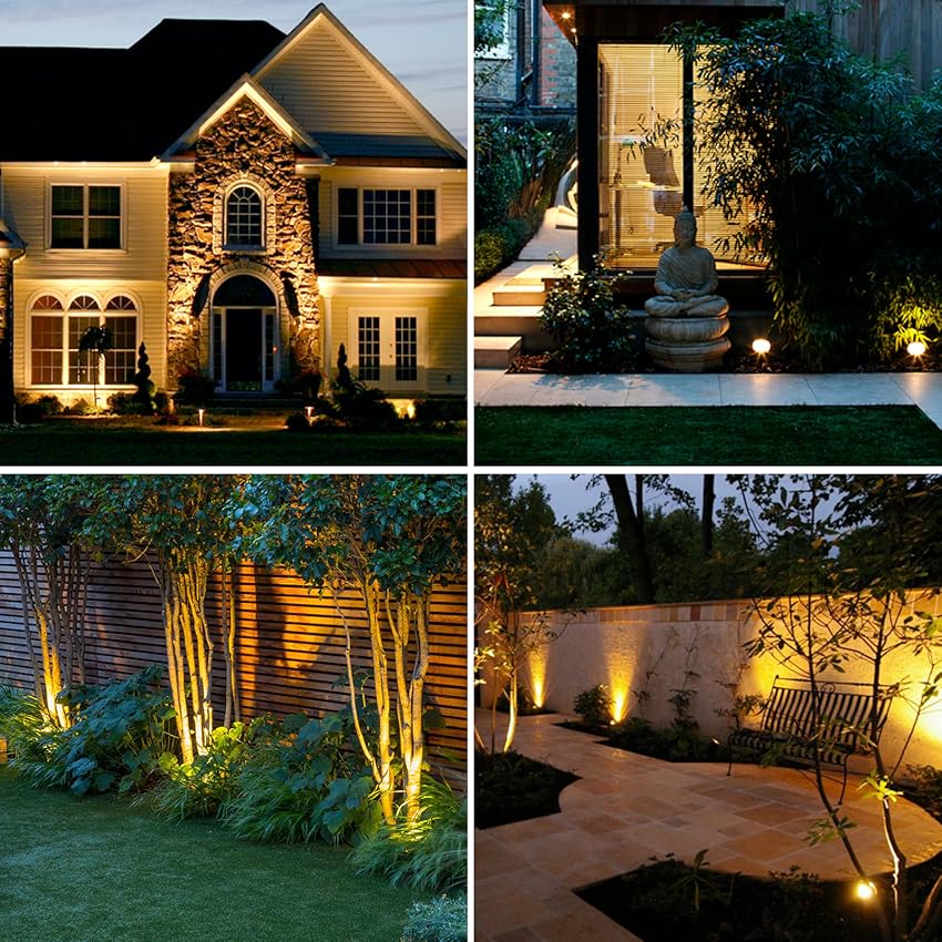 Solar Powered Garden Spotlight - Luminoya