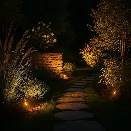 Solar Powered Garden Spotlight - Luminoya