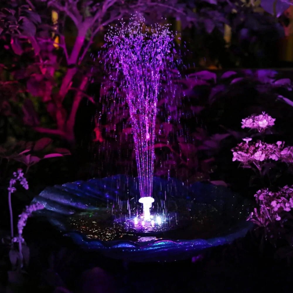 Solar Powered Radiance Fountain - Luminoya