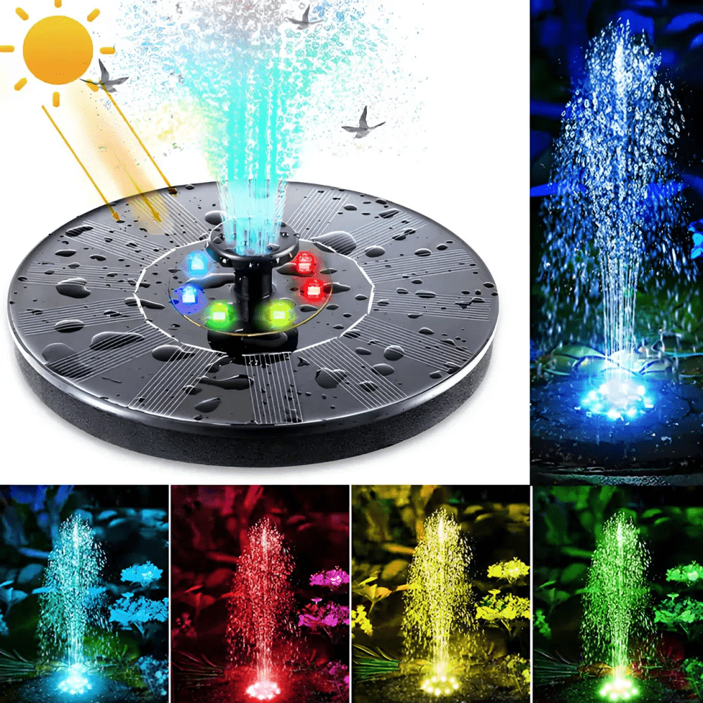 Solar Powered Radiance Fountain - Luminoya