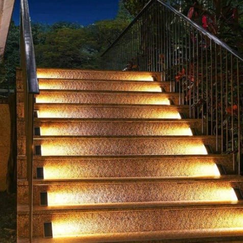 Solar Powered Stair Lights - Luminoya