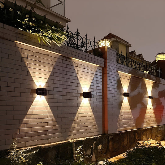 Solar Powered Wall Sconce - Luminoya