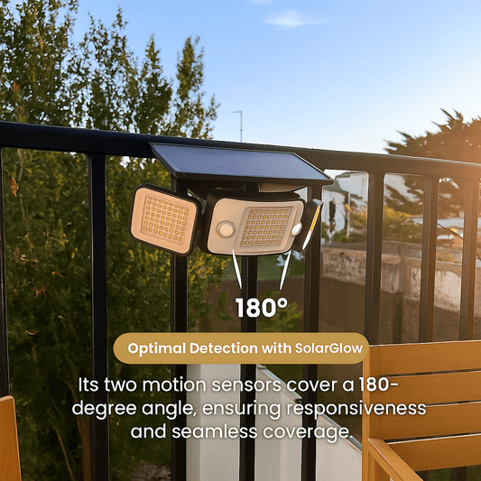 SolarGlow™ | Outdoor Solar Light with Motion Sensors - Luminoya