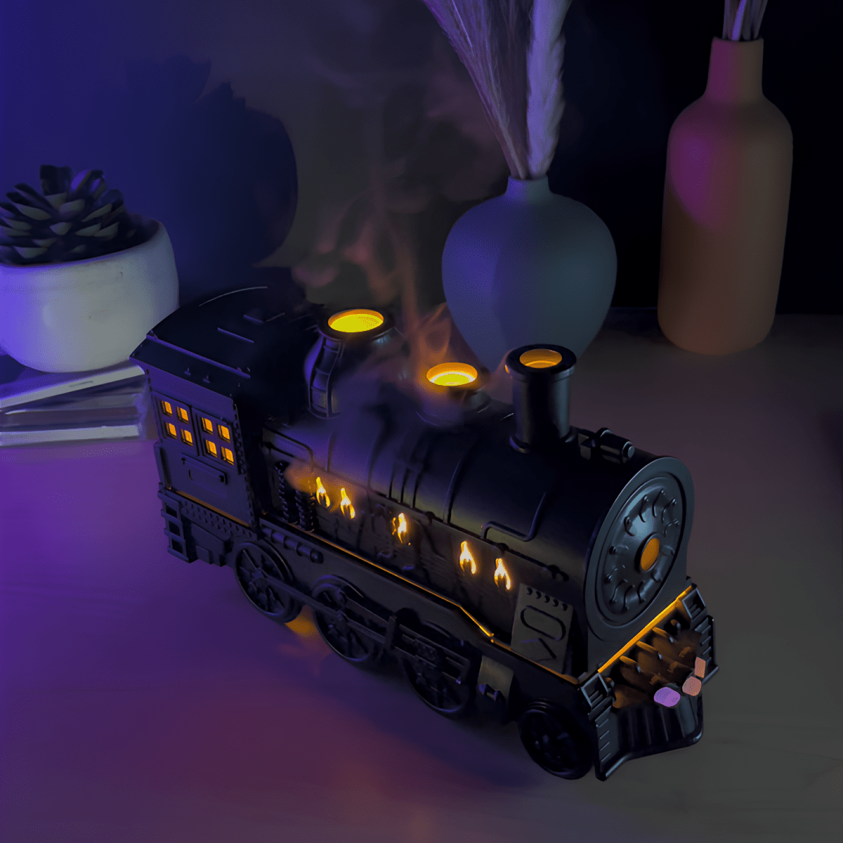 Steam Locomotive Humidifier - Luminoya