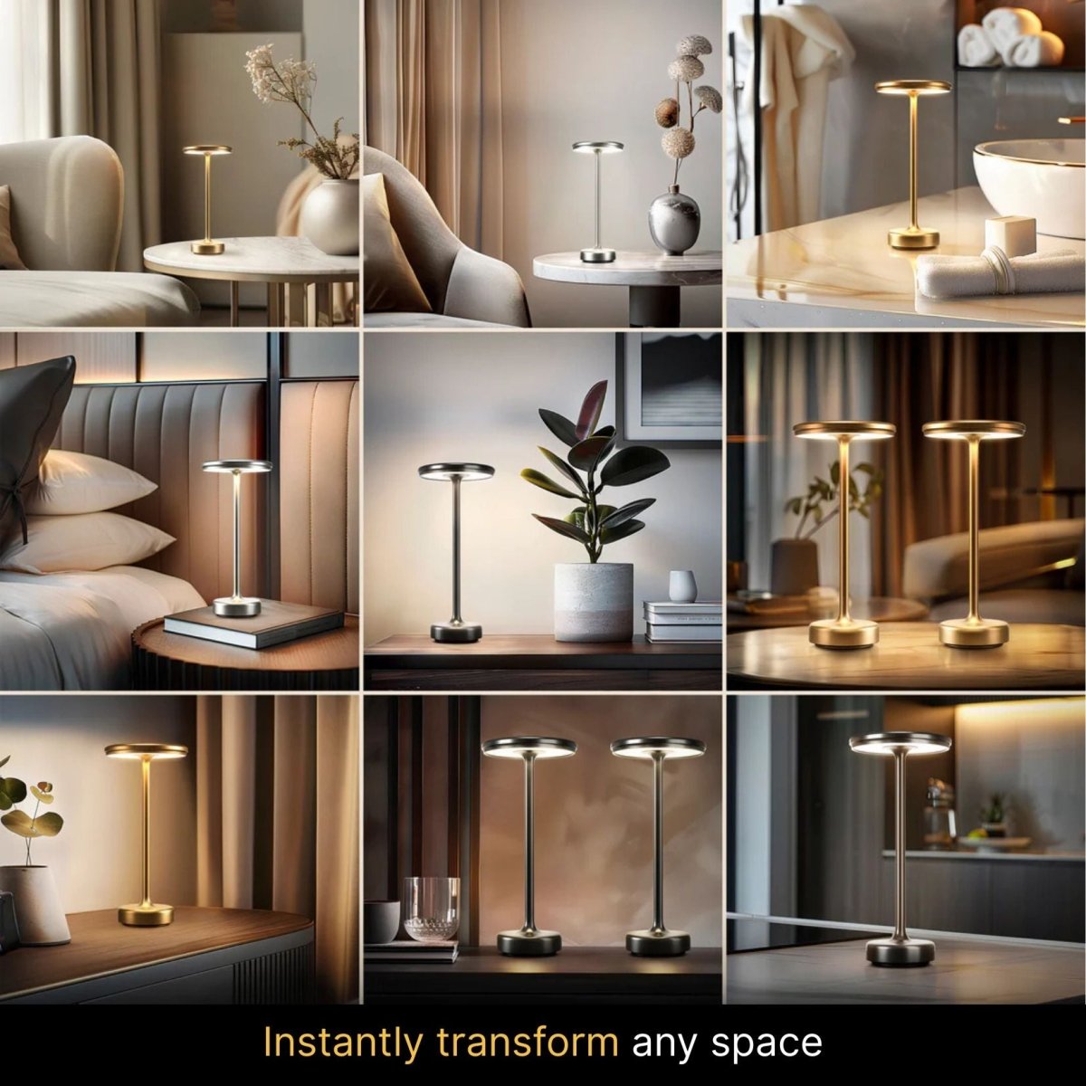 Sunray™ Rechargeable Lamp - Luminoya