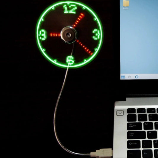 TimeGlow™ Clock Fan - Luminoya