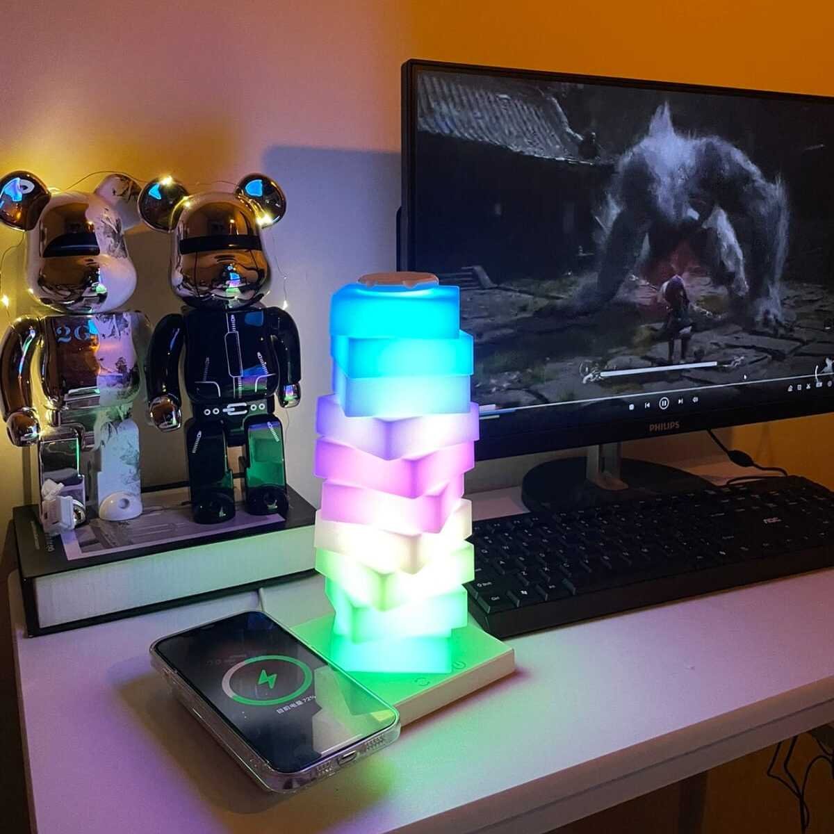 Twistable Pillar of Light - Luminoya