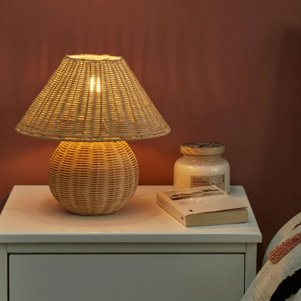 WeaveCraft™ Table Lamp - Luminoya