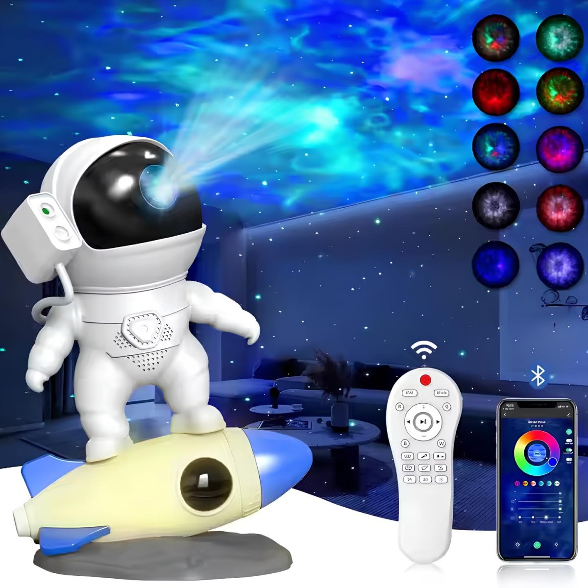 Astronaut Projection Light - Luminoya