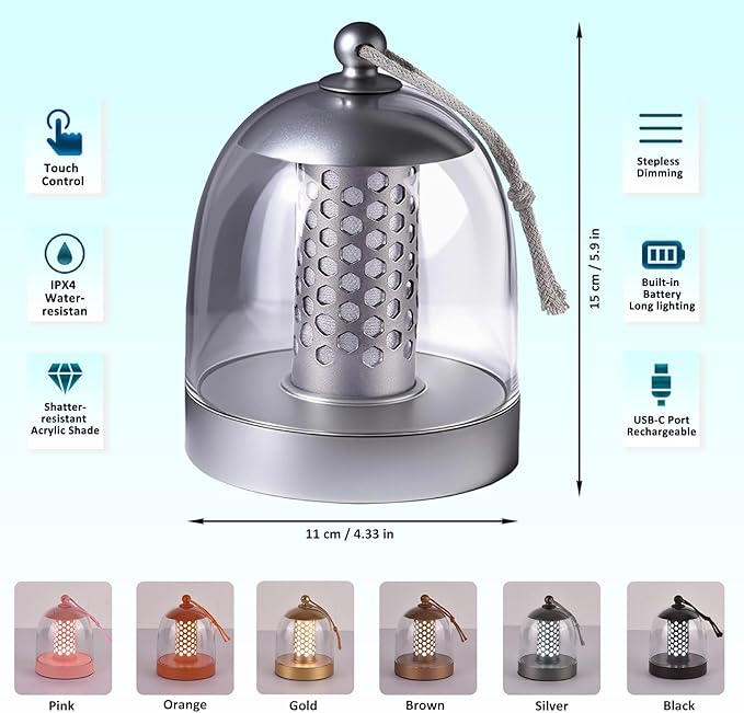 AuraDome Touch Lamp - Luminoya