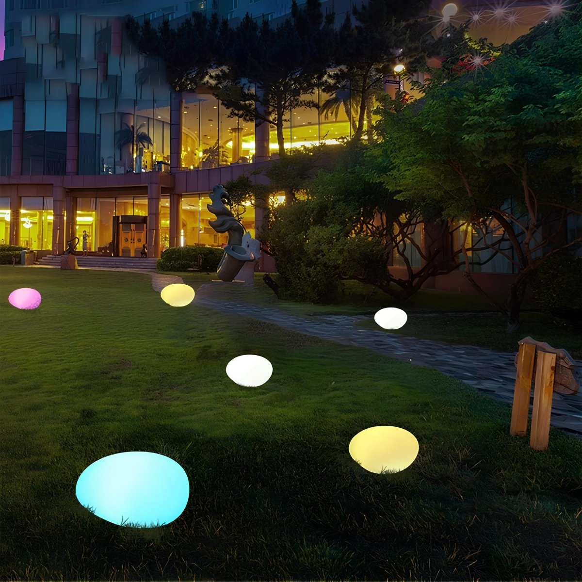 Cobblestone Garden Light - Luminoya