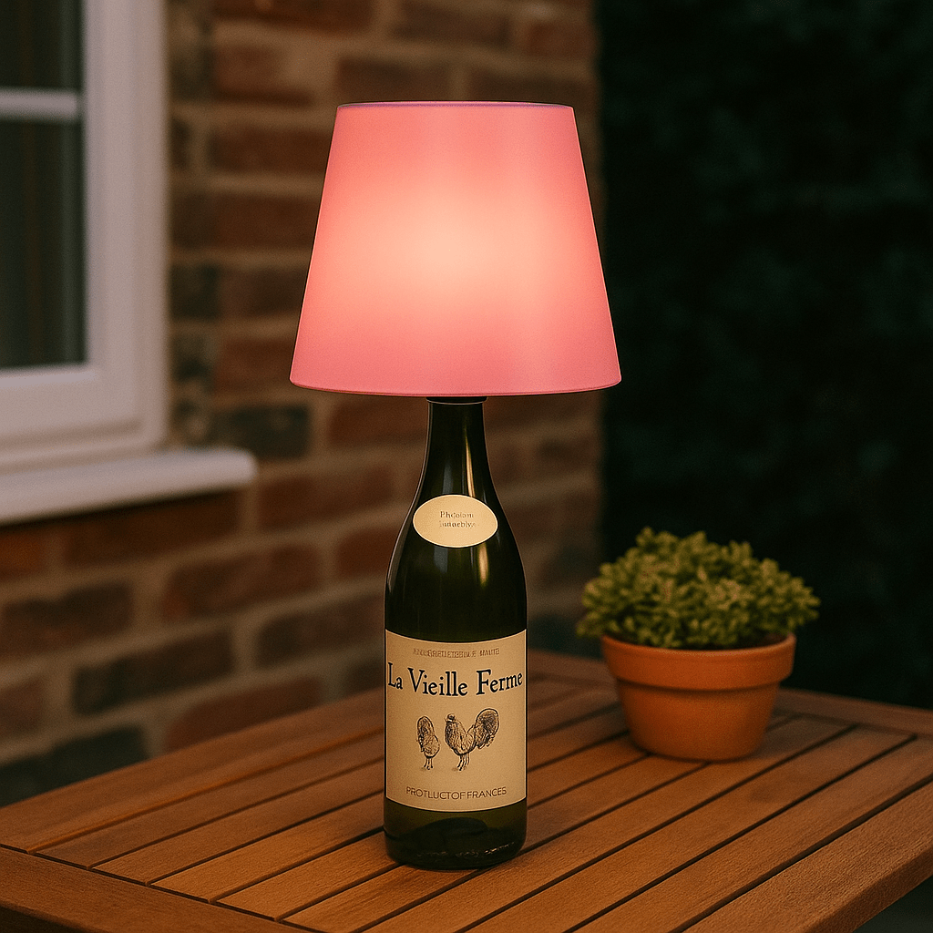 Cordless Bottle Lamp - Luminoya