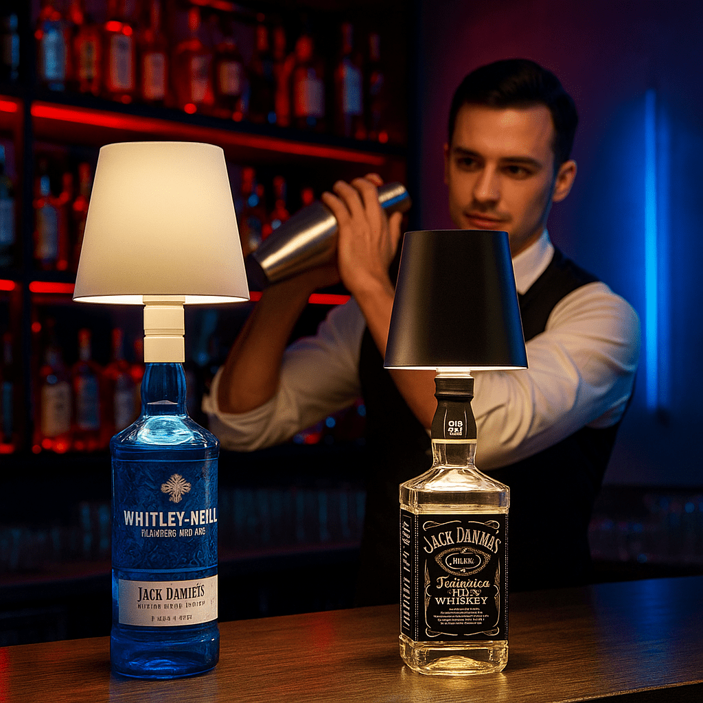 Cordless Bottle Lamp - Luminoya