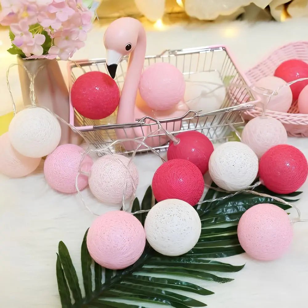 Cotton Ball Garland - Luminoya