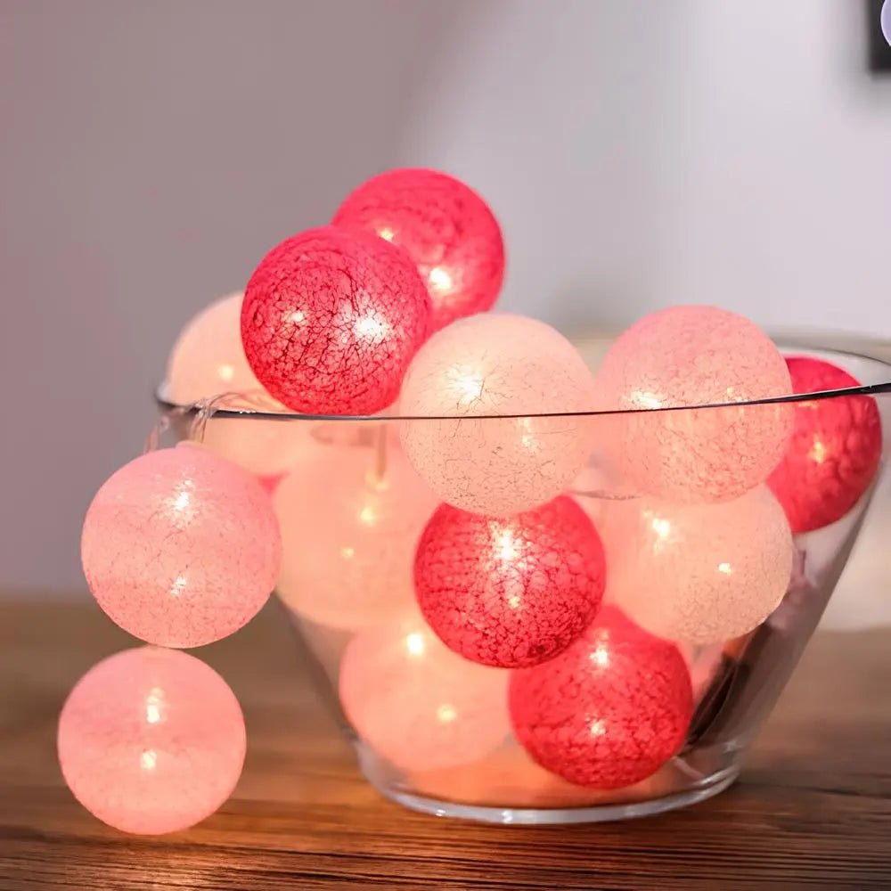 Cotton Ball Garland - Luminoya