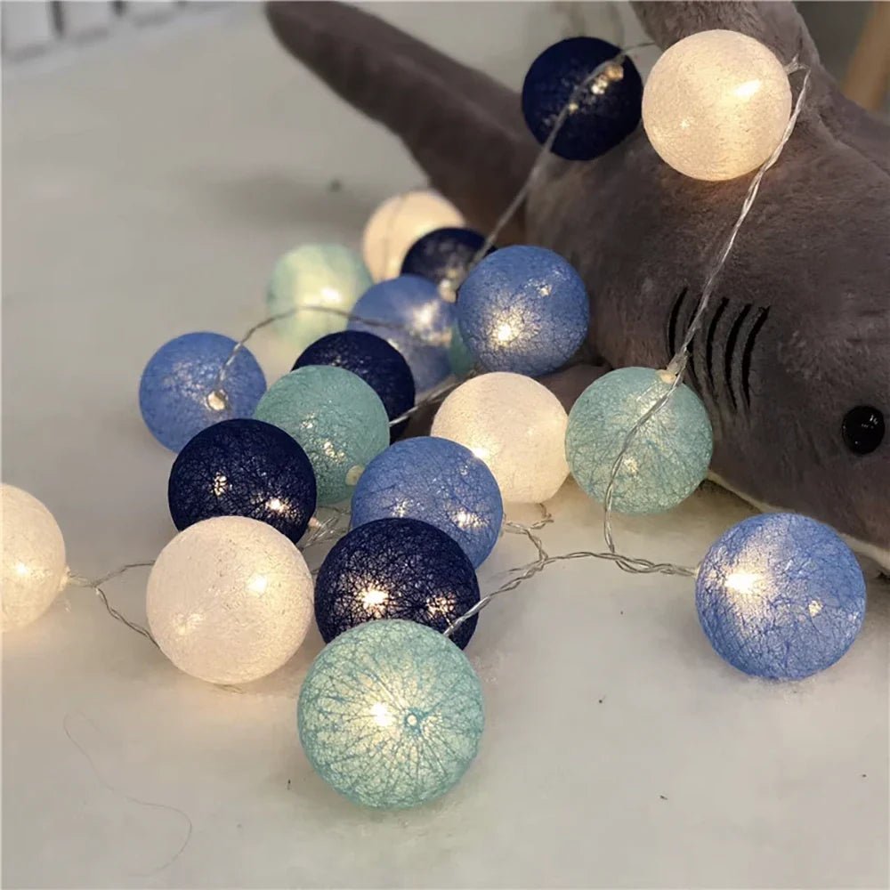 Cotton Ball Garland - Luminoya