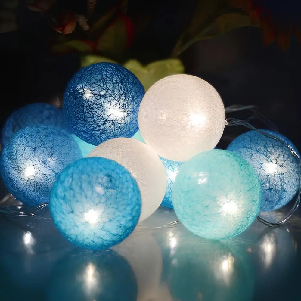 Cotton Ball Garland - Luminoya