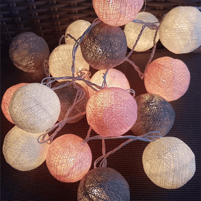 Cotton Ball Garland - Luminoya