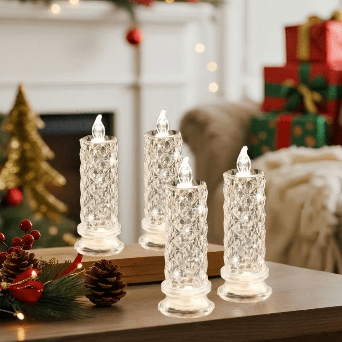 Crystal Candle Light – Romantic Glow, No Mess - Luminoya