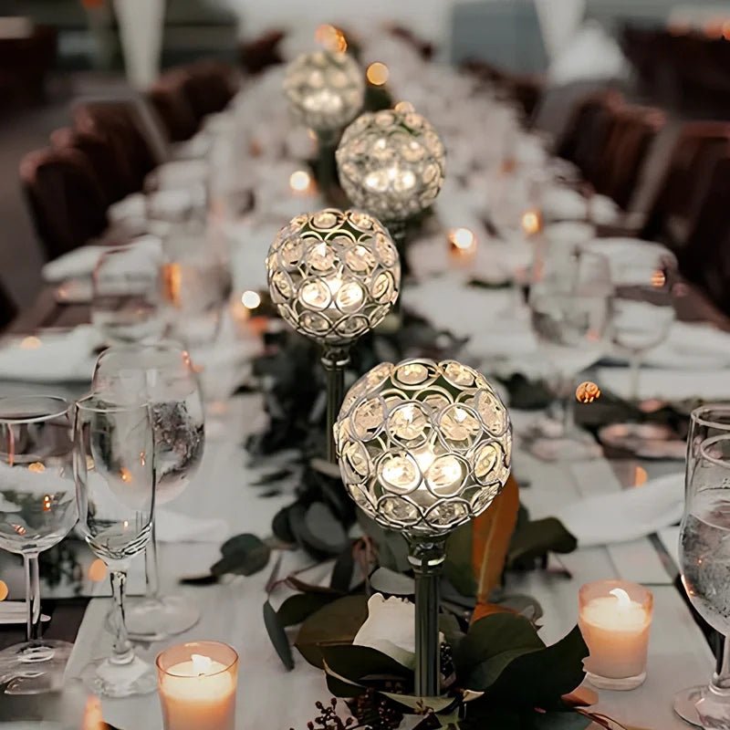 CrystalGlow™ Candle Holder - Luminoya