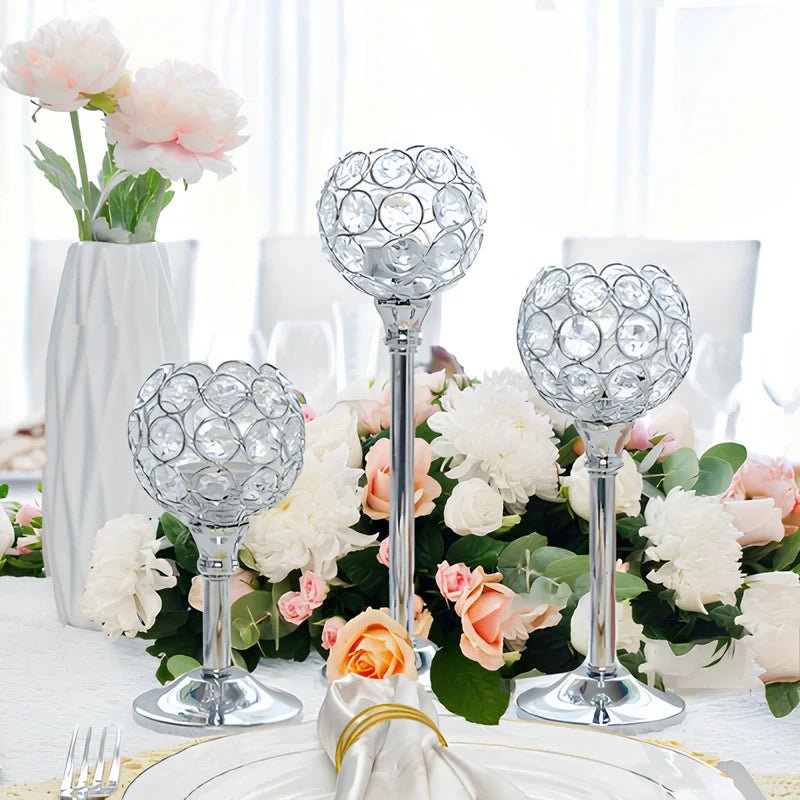 CrystalGlow™ Candle Holder - Luminoya