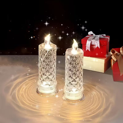 Crystal Candle Light – Romantic Glow, No Mess