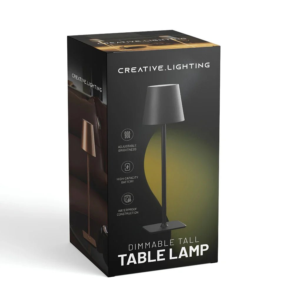 Dimmable Tall Table Lamp - Luminoya