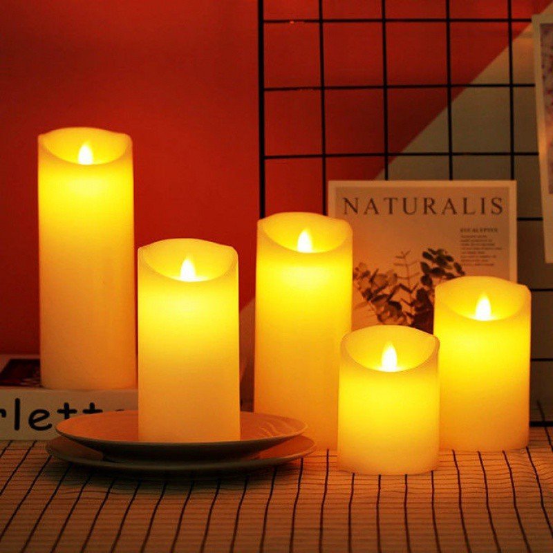 Flameless Block Candles - Luminoya