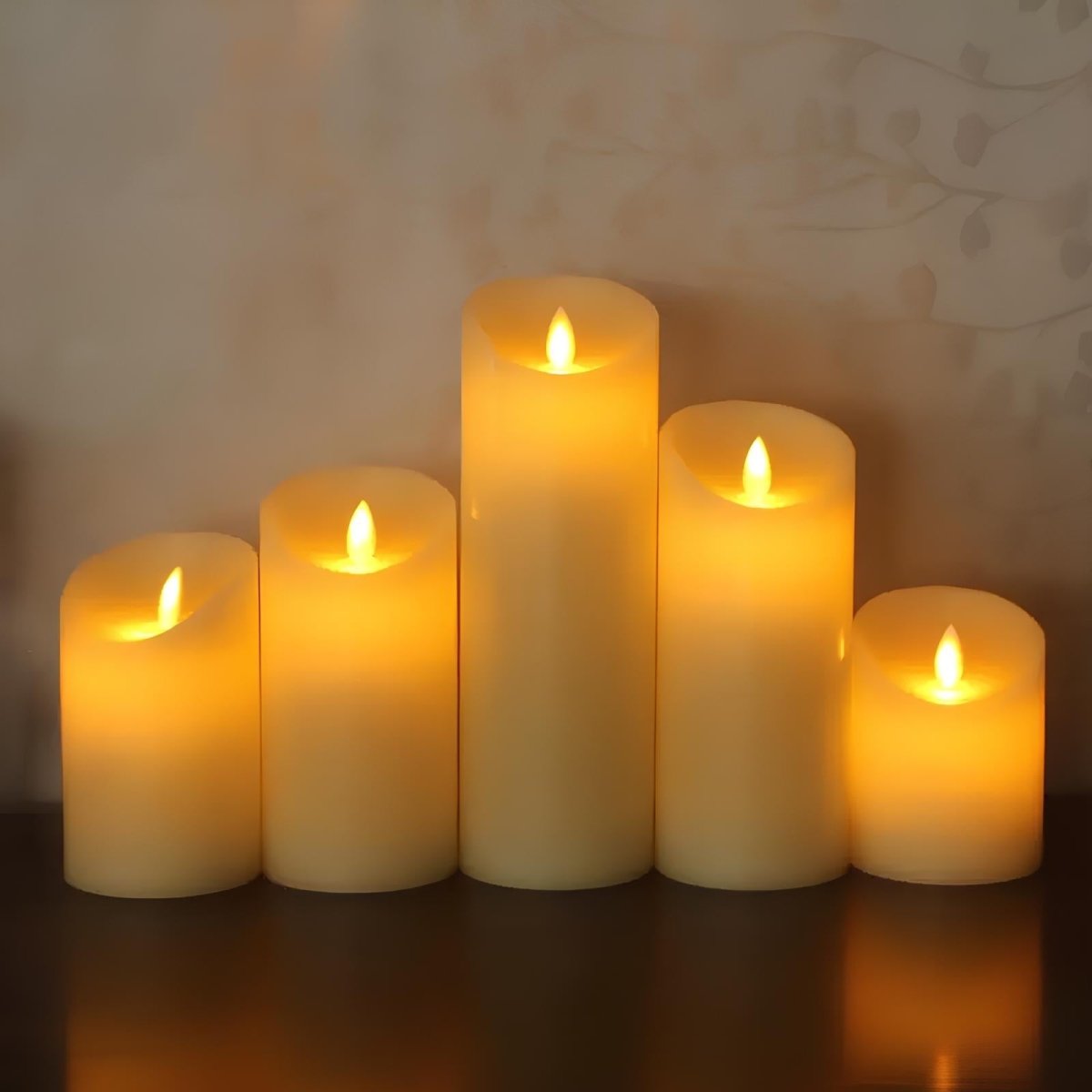 Flameless Block Candles - Luminoya