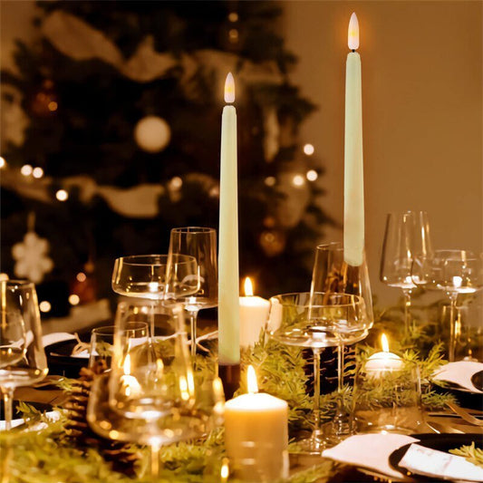 Flameless Chandelier Candles - Luminoya