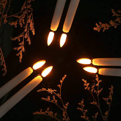 Flameless Chandelier Candles - Luminoya