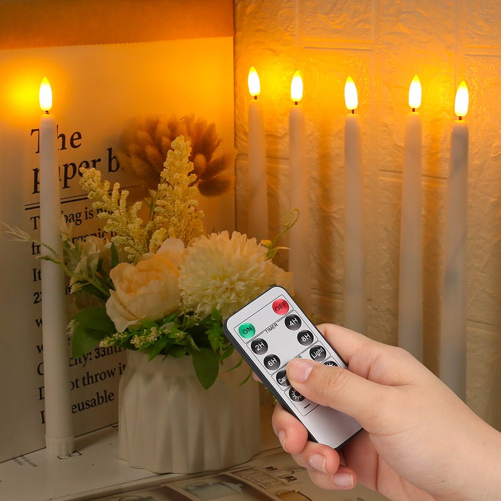 Flameless Chandelier Candles - Luminoya