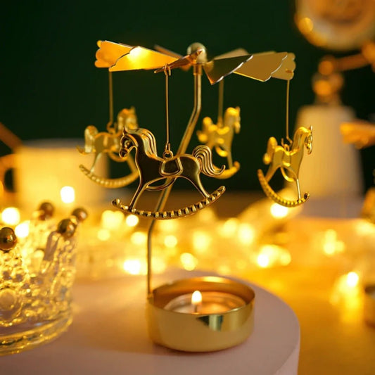 FlickerWaltz™ Candle Carousel - Luminoya