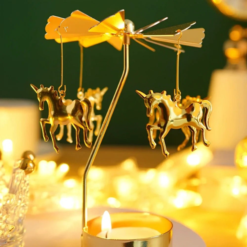 FlickerWaltz™ Candle Carousel - Luminoya