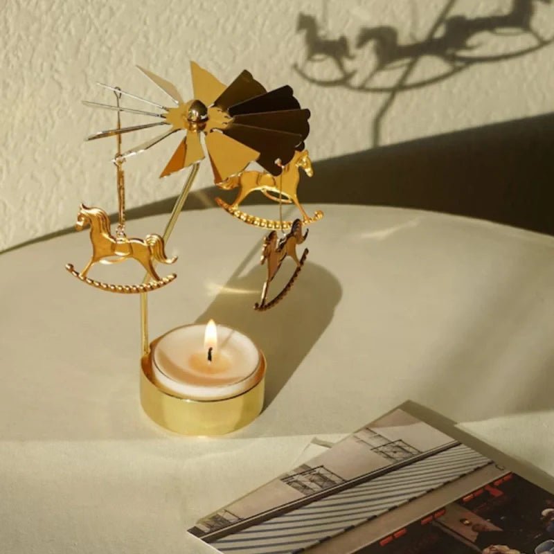 FlickerWaltz™ Candle Carousel - Luminoya