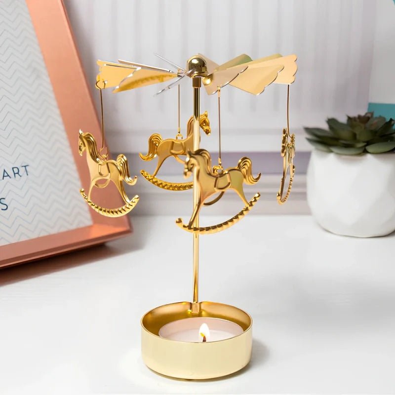 FlickerWaltz™ Candle Carousel - Luminoya
