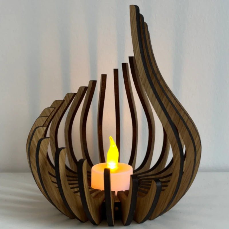 GlimmerDrop™ Candle Holder - Luminoya