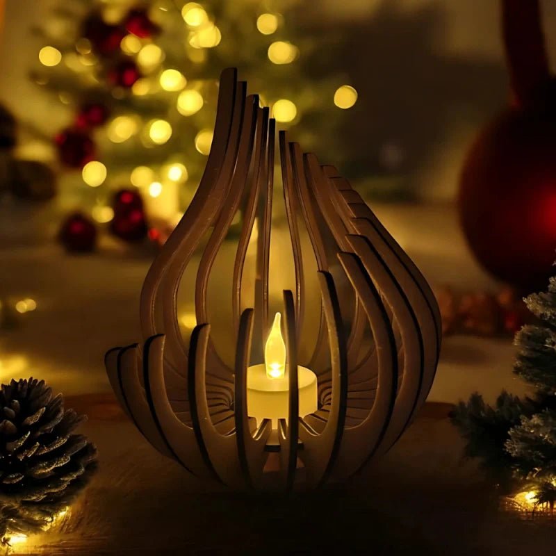 GlimmerDrop™ Candle Holder - Luminoya