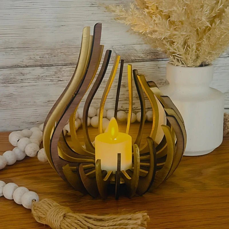 GlimmerDrop™ Candle Holder - Luminoya