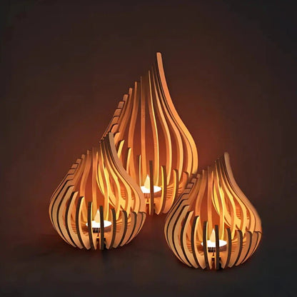 GlimmerDrop™ Candle Holder - Luminoya
